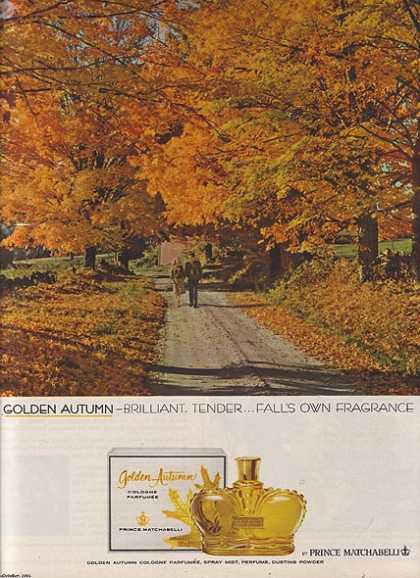 A Fall Fragrance Fantasy: Prince Matchabelli Golden Autumn (1958